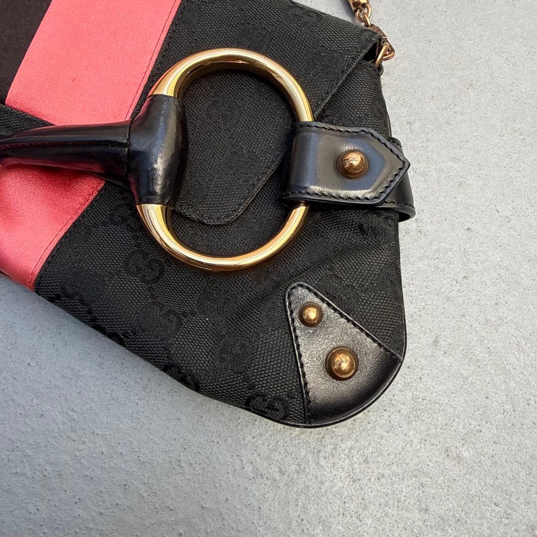 Gucci Tom Ford Era Horsebit Chain Clutch — view 2