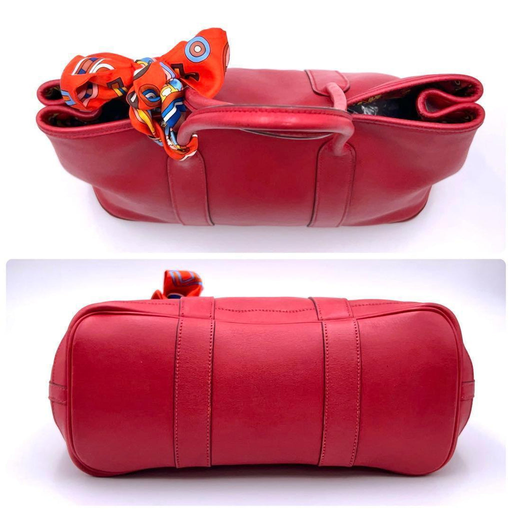 Hermes Tote Garden Twirl TPM Red Included — view 5