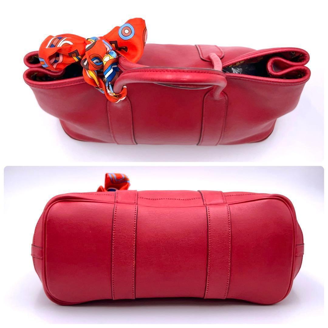Hermes Tote Garden Twirl TPM Red Included — view 5