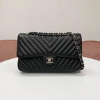 Chanel Chez Blanc CC Logo Stitch Turnlock Shoulder