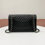 Chanel Chez Blanc CC Logo Stitch Turnlock Shoulder — view 3