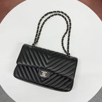Chanel Chez Blanc CC Logo Stitch Turnlock Shoulder — view 5