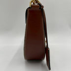 Gucci GG Supreme Leather Shoulder Bag Beige — view 5