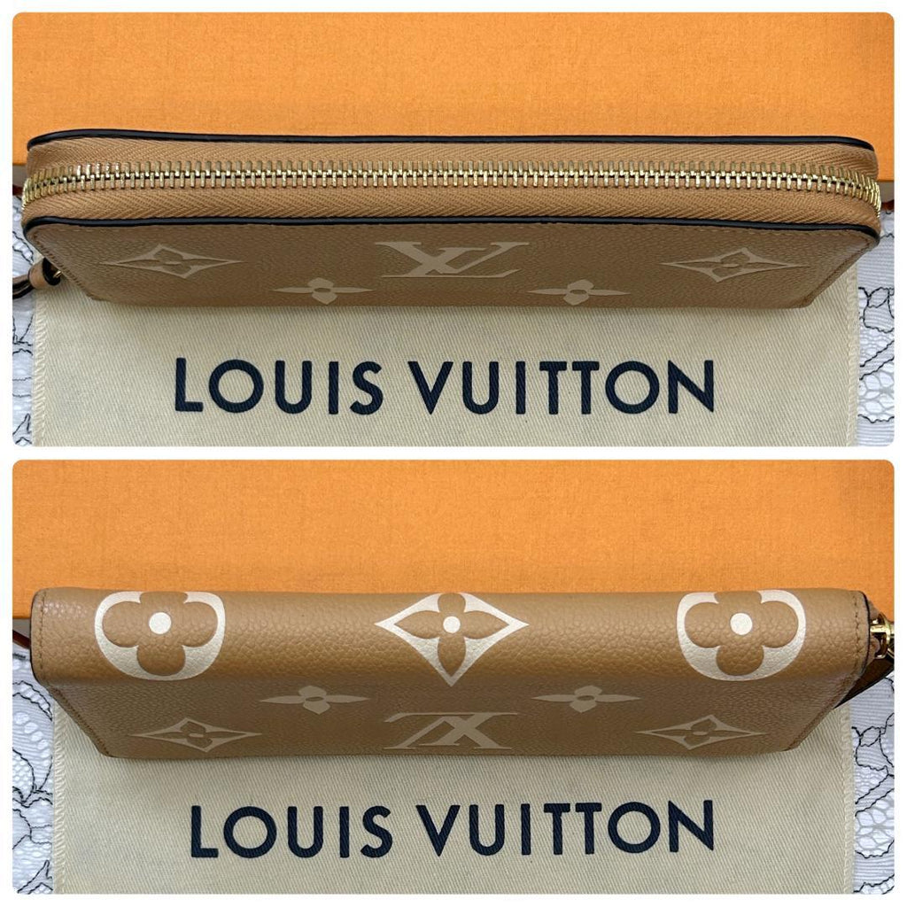 Louis Vuitton Bicolor Portefeuille Clemence Wallet — view 3