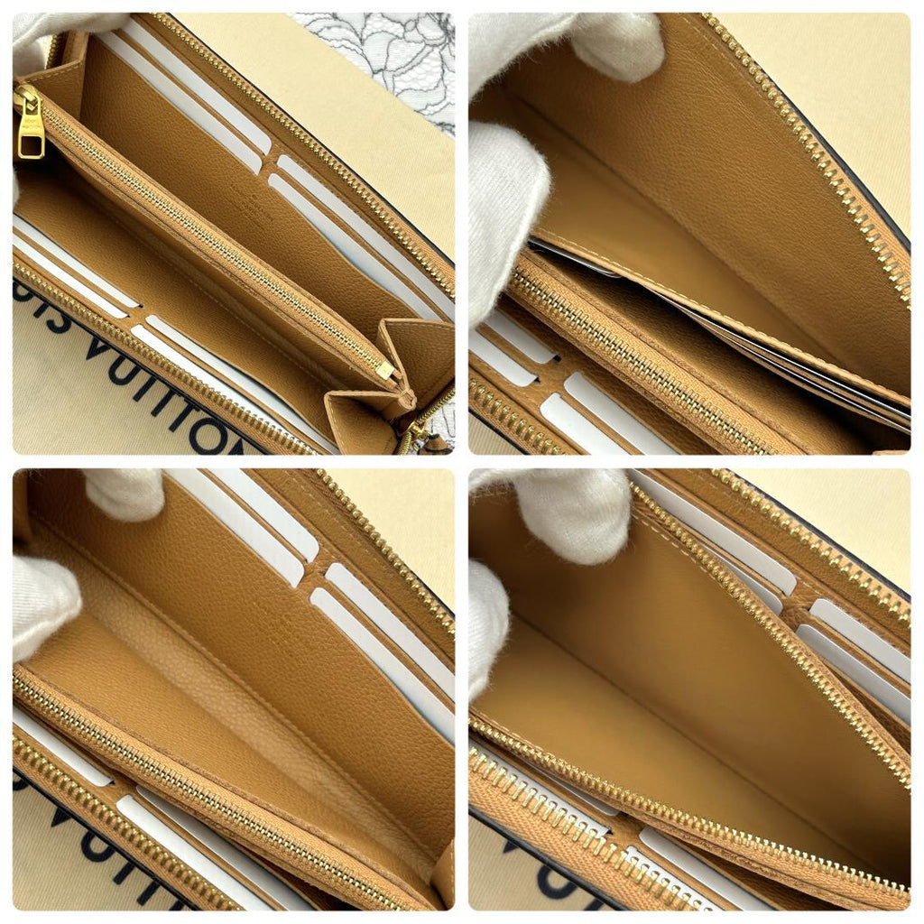 Louis Vuitton Bicolor Portefeuille Clemence Wallet — view 6