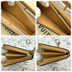 Louis Vuitton Bicolor Portefeuille Clemence Wallet — view 7