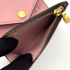 Louis Vuitton Monogram Portefeuille Zoe Rose Ballerine Trifold Wallet — view 6