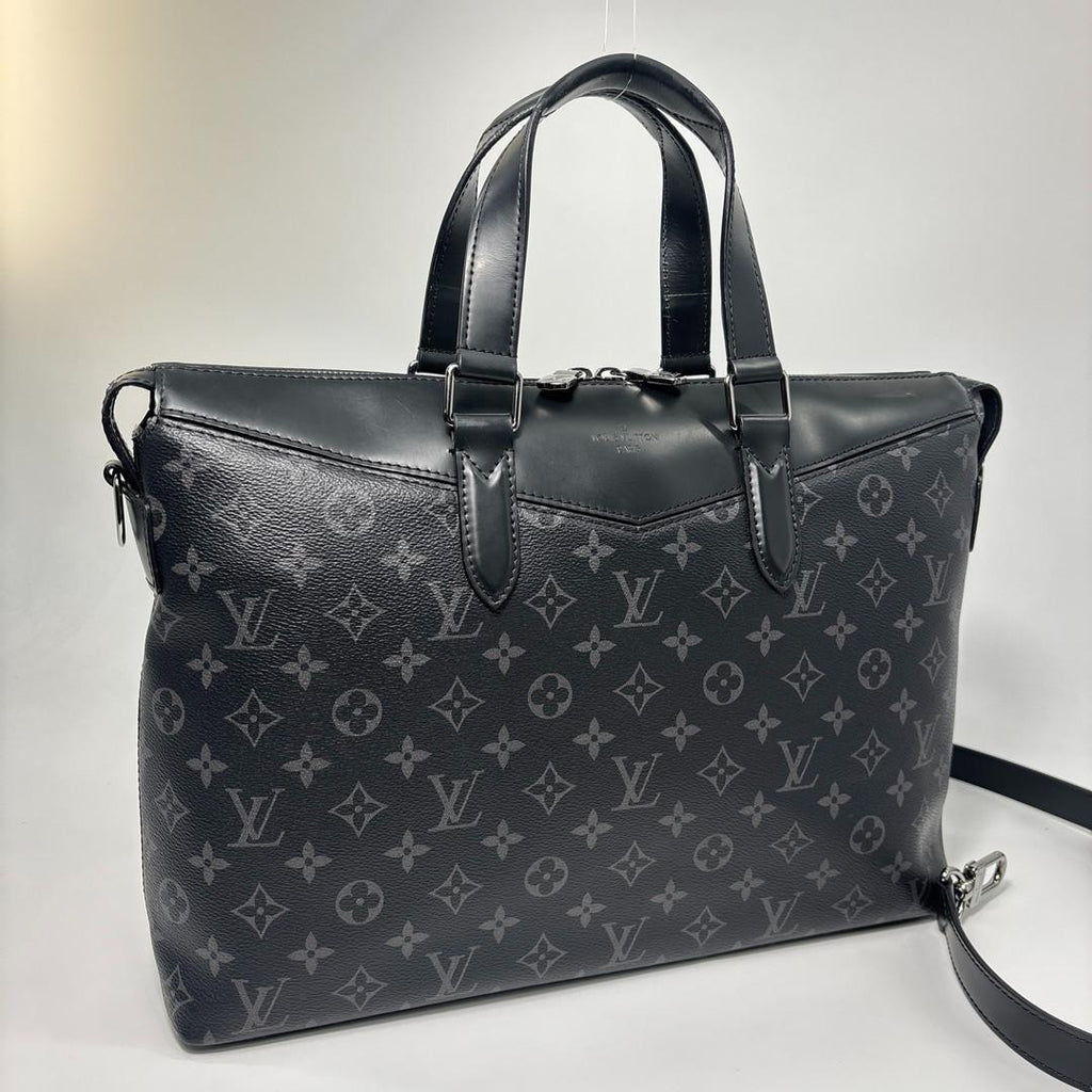 Louis Vuitton Super Explorer Monogram Eclipse Business Bag — view 3