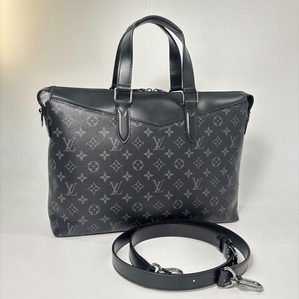 Louis Vuitton Super Explorer Monogram Eclipse Business Bag — view 5