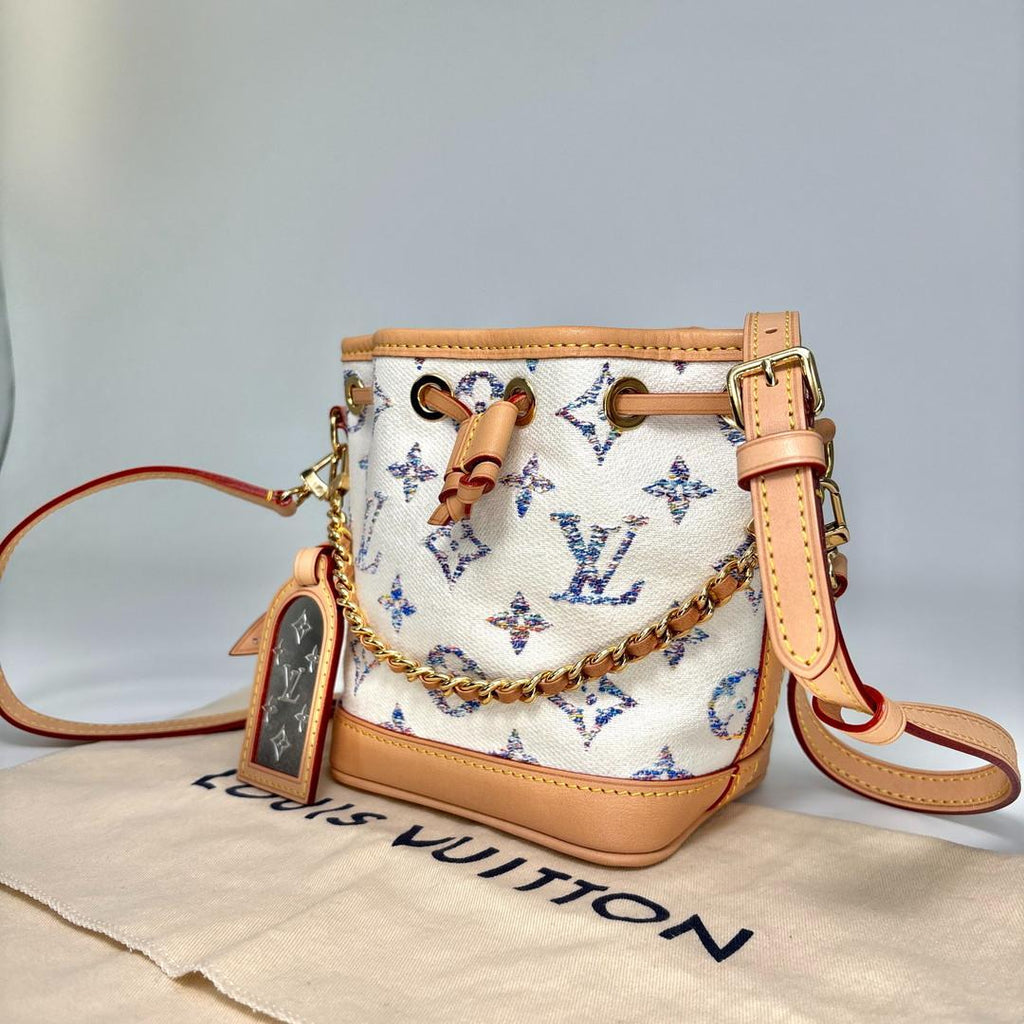 Louis Vuitton Nano Noe Monogram Jacquard Shoulder — view 2