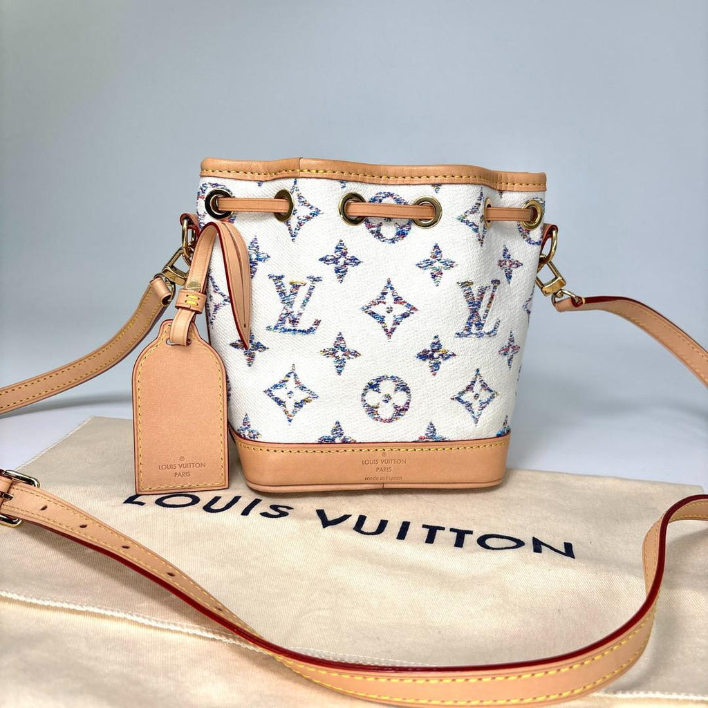 Louis Vuitton Nano Noe Monogram Jacquard Shoulder — view 5