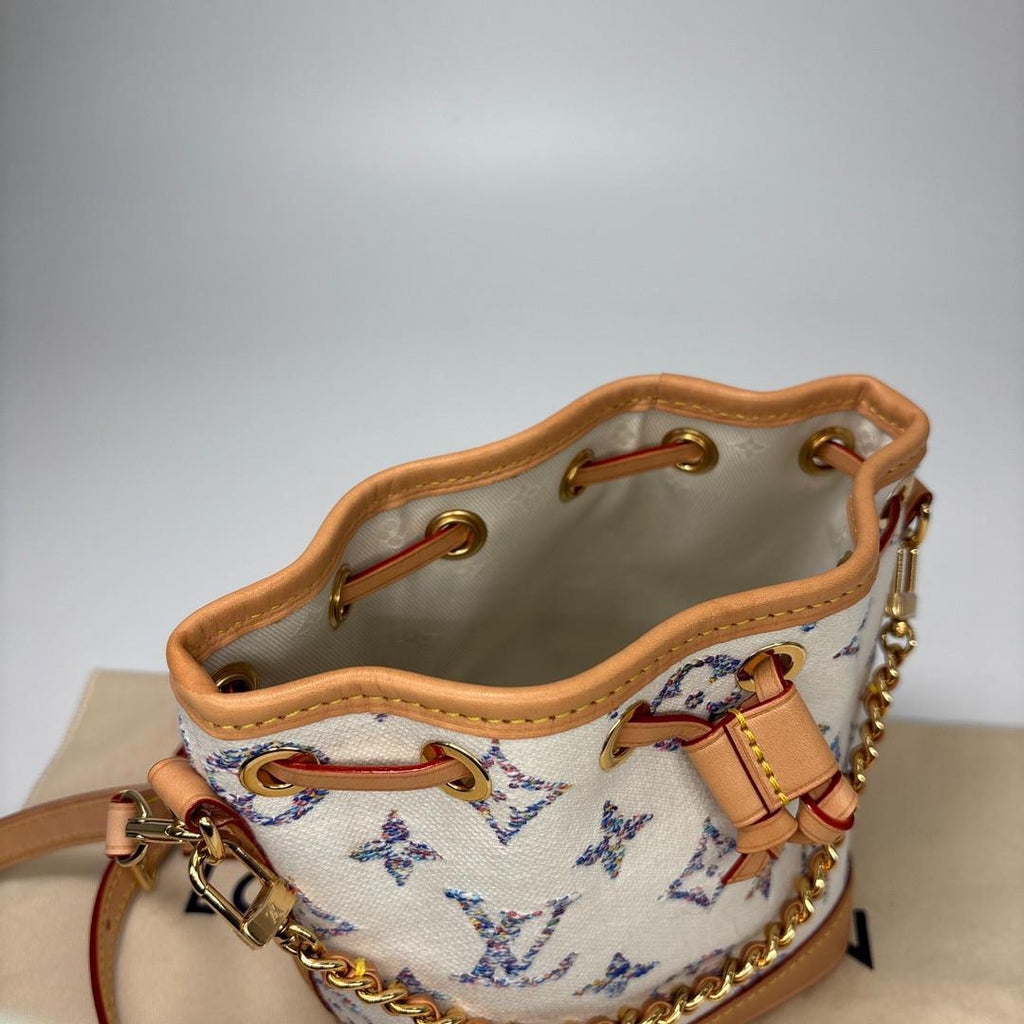 Louis Vuitton Nano Noe Monogram Jacquard Shoulder — view 6