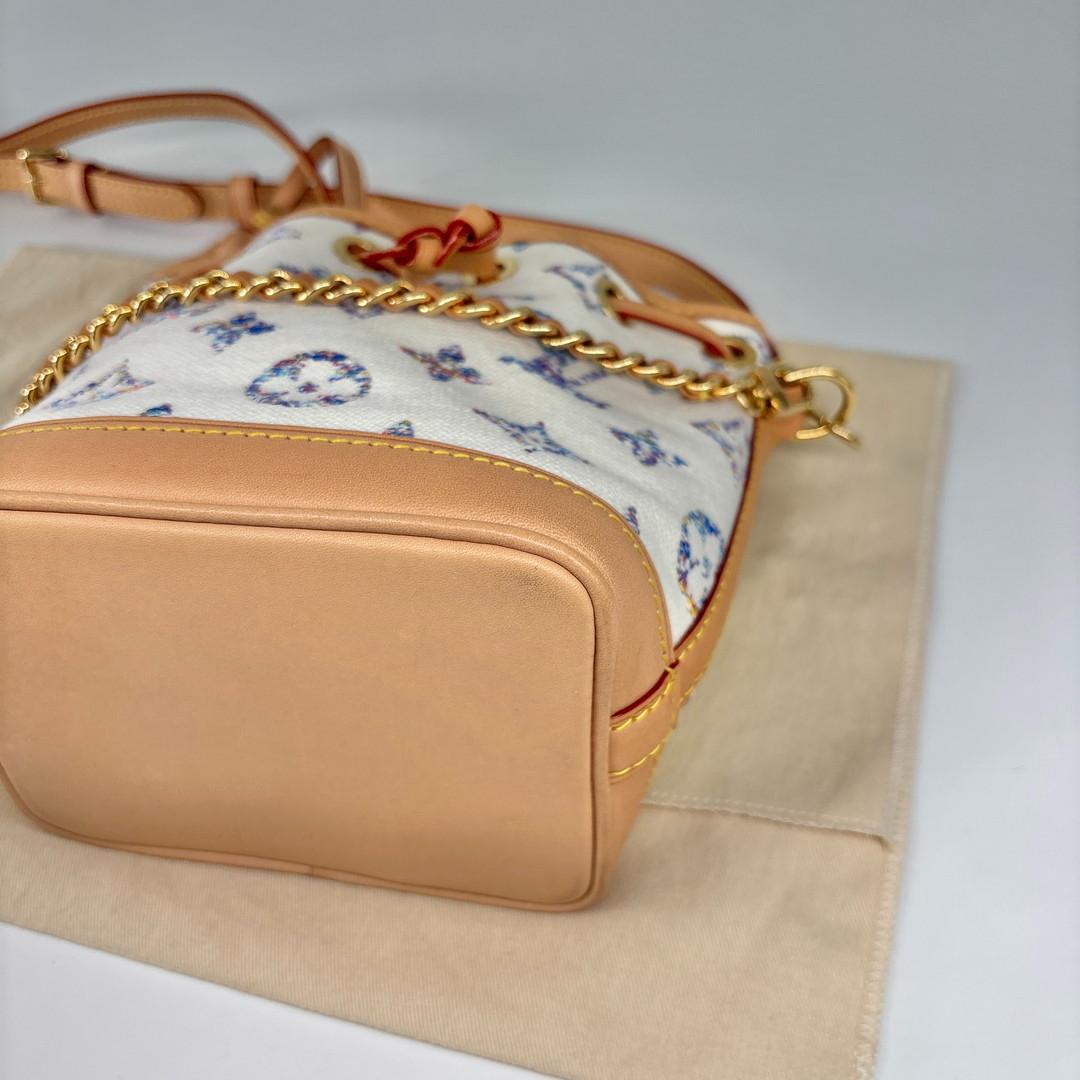 Louis Vuitton Nano Noe Monogram Jacquard Shoulder — view 8