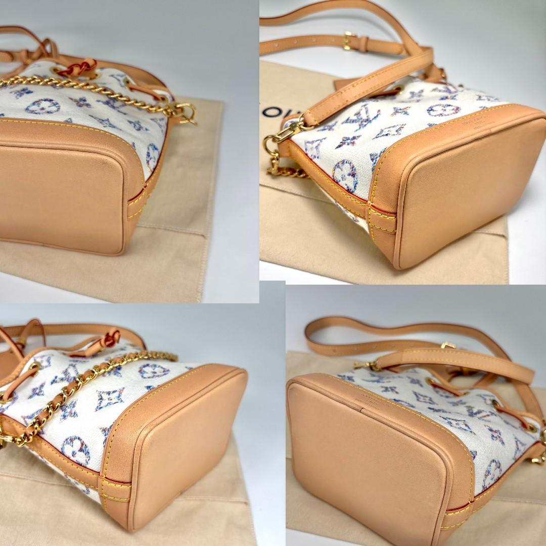 Louis Vuitton Nano Noe Monogram Jacquard Shoulder — view 9