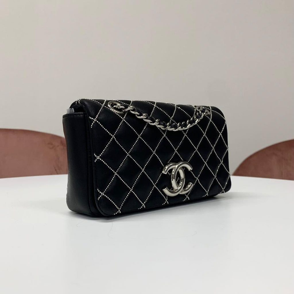 Chanel Mini Quilted Leather Single Flap Shoulder Bag