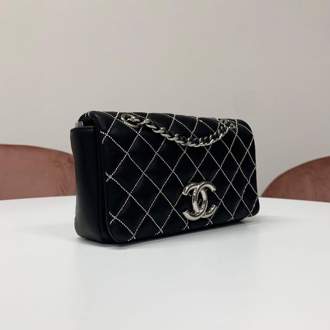 Chanel Mini Quilted Leather Single Flap Shoulder Bag