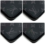 Louis Vuitton Monogram Eclipse Zippy Horizontal Wallet — view 9