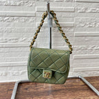 Chanel Mini Quilted Lambskin CC Logo Pouch Charm — view 3