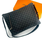 Louis Vuitton Damier Graphite Mick MM Shoulder Bag Leather