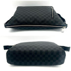 Louis Vuitton Damier Graphite Mick MM Shoulder Bag Leather — view 7