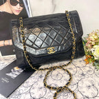Chanel Vintage Mademoiselle Quilted Shoulder Bag