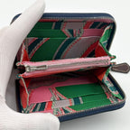 Hermes Azap Compact Silk in Navy Wallet — view 8