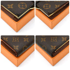 Louis Vuitton Monogram Bifold Wallet Viennois Kiss Lock Compact — view 7