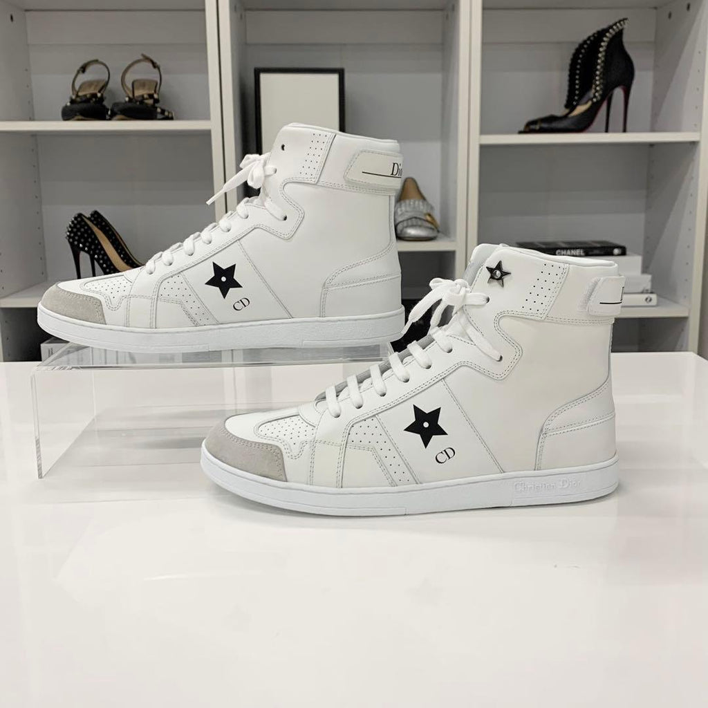 Dior Star High Cut Sneakers — view 2