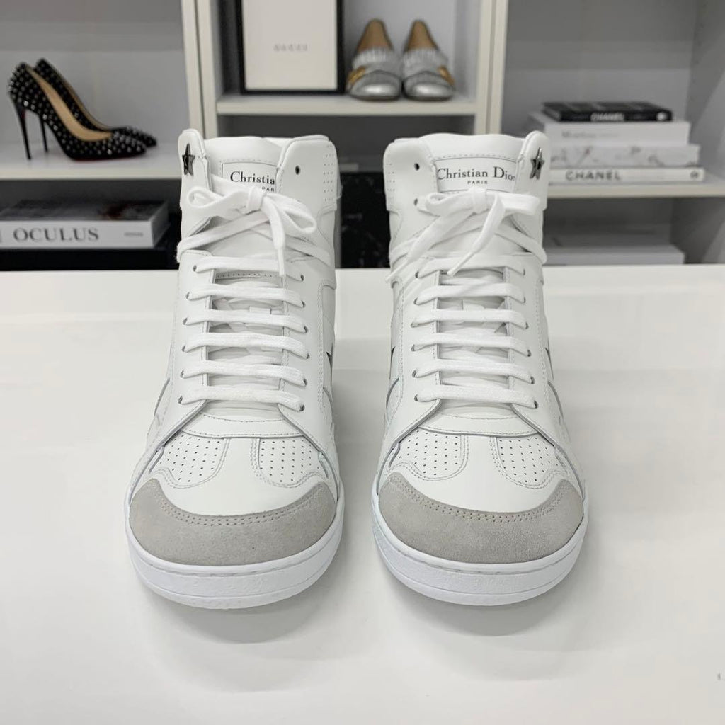Dior Star High Cut Sneakers — view 4