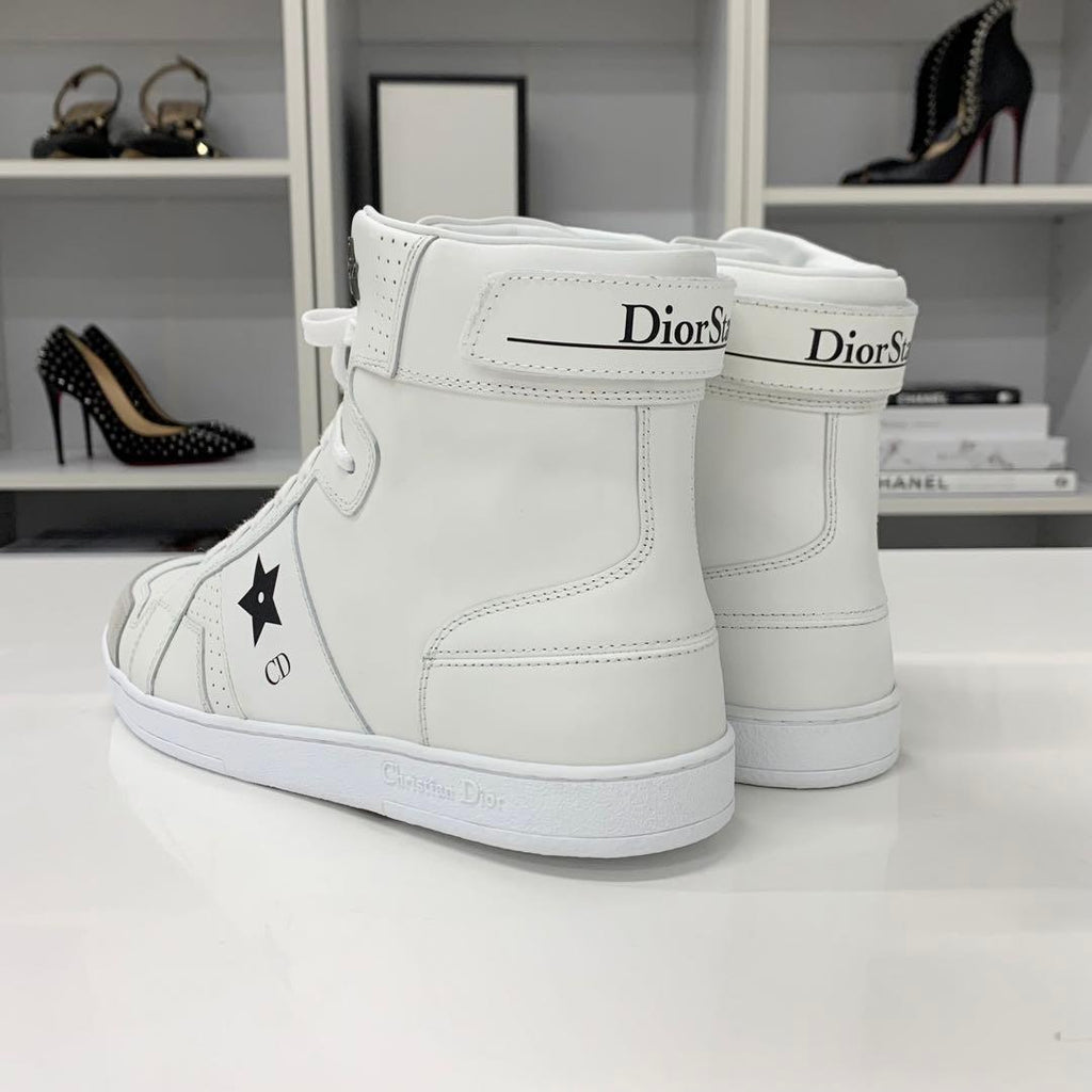 Dior Star High Cut Sneakers — view 5