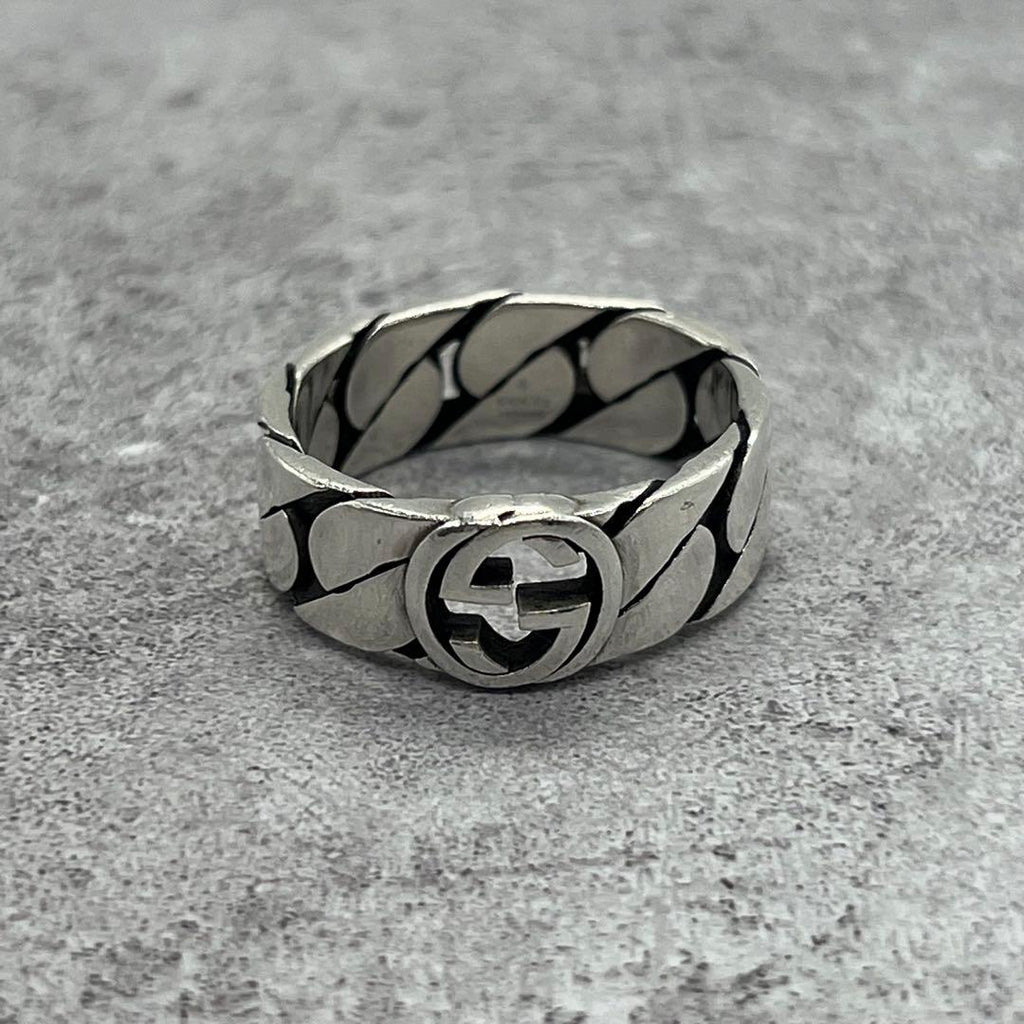Gucci Interlocking Chain Ring