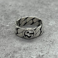 Gucci Interlocking Chain Ring