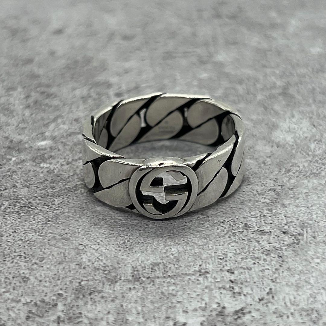 Gucci Interlocking Chain Ring