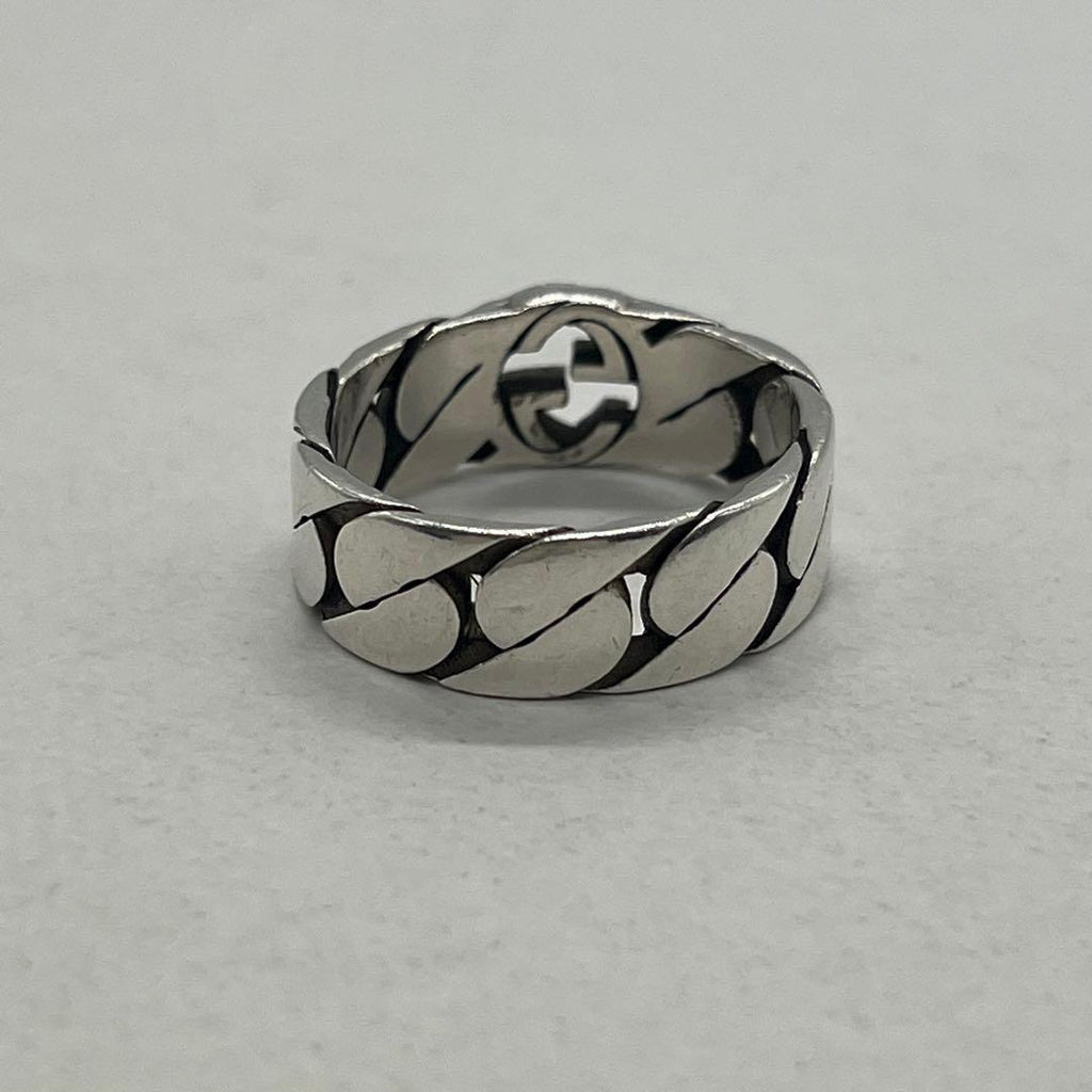 Gucci Interlocking Chain Ring — view 5