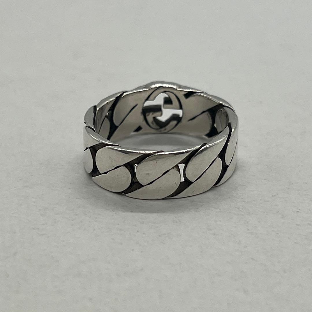 Gucci Interlocking Chain Ring — view 5