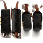 Celine Triomphe Canvas Mini Claude Shoulder Bag — view 7