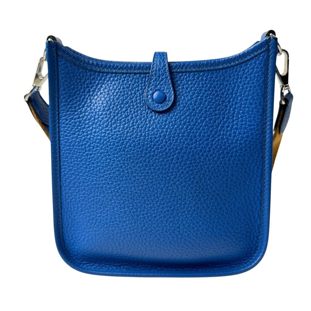 Hermes Evelyne Amazon TPM Blue Zellige Shoulder Bag — view 3