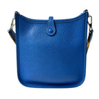 Hermes Evelyne Amazon TPM Blue Zellige Shoulder Bag — view 3