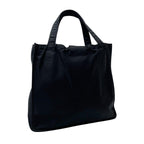 Chanel Nylon CC Logo Hand Tote Black — view 2