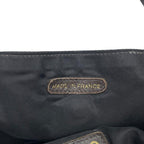 Chanel Nylon CC Logo Hand Tote Black — view 9