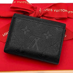 Louis Vuitton Portefeuille Zoe Monogram Empreinte Black Wallet — view 2