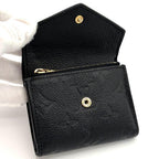 Louis Vuitton Portefeuille Zoe Monogram Empreinte Black Wallet — view 3
