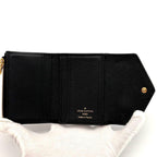 Louis Vuitton Portefeuille Zoe Monogram Empreinte Black Wallet — view 4