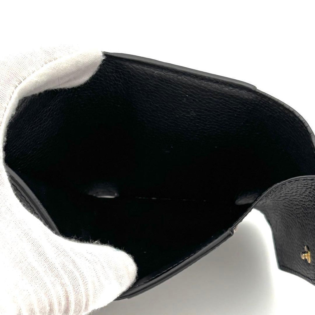 Louis Vuitton Portefeuille Zoe Monogram Empreinte Black Wallet — view 5