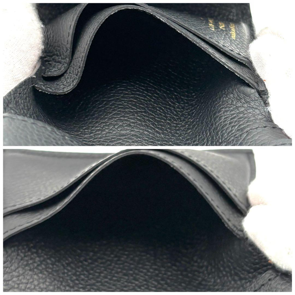 Louis Vuitton Portefeuille Zoe Monogram Empreinte Black Wallet — view 7