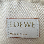 Loewe Anagram Clutch Pouch Beige White — view 8