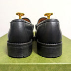 Gucci Horsebit Loafer Boots Rug Sole Black 36 — view 5