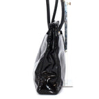 Chanel Tote Enamel CC Logo Black — view 3