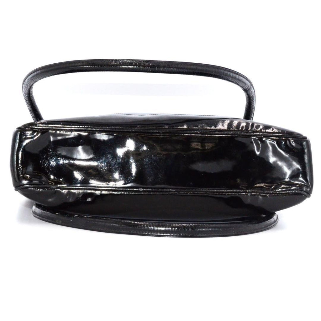 Chanel Tote Enamel CC Logo Black — view 7