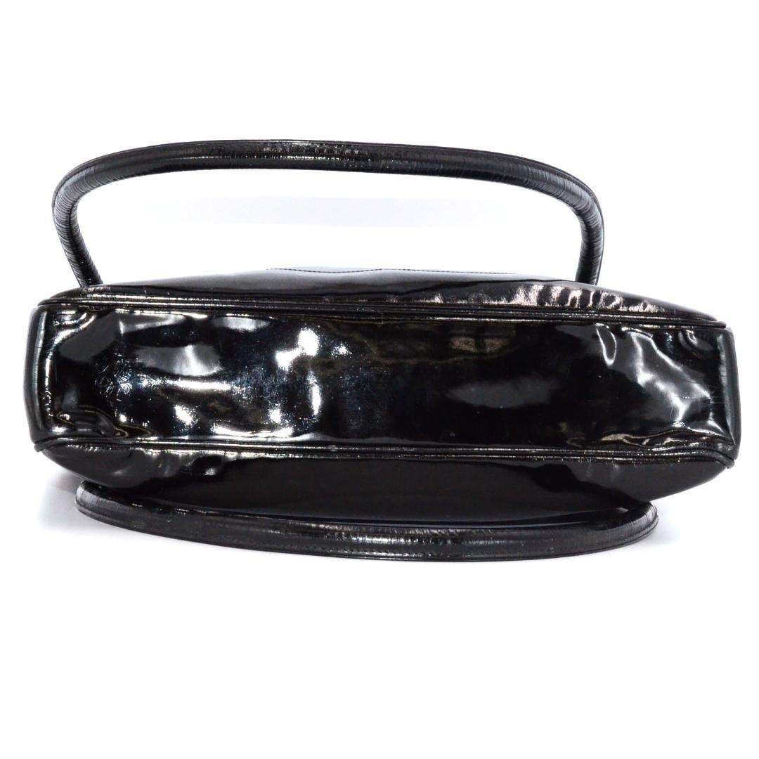 Chanel Tote Enamel CC Logo Black — view 7